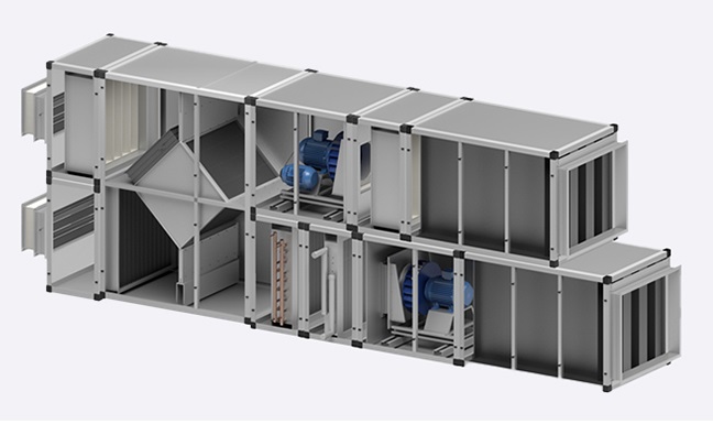 Центральные кондиционеры АЭРОБОКС ПЛЮС АКВА